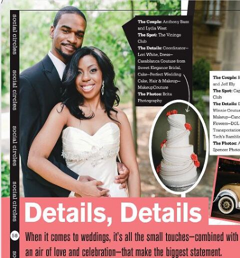 ezebel Magazine Feature | Atlanta Wedding Anthony + Lydia | Brita Photography