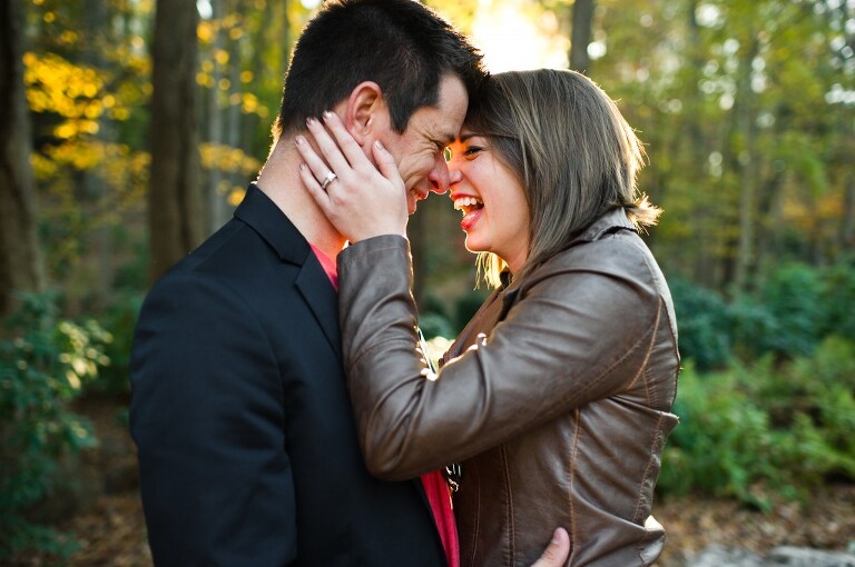 Kate and Brad - Atlanta Engagement Photography- Session by Brita Photography - romantic river engagement 07