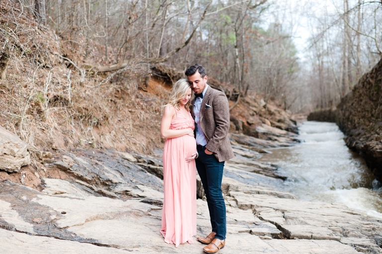 Fine art maternity session, atlanta fine art photography, film photography, husband and wife photography team, by Brita Photography 23